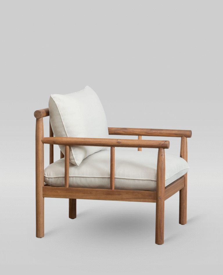 Elvin Lounge Chair - Jepara Real Teak Furniture Manufacture