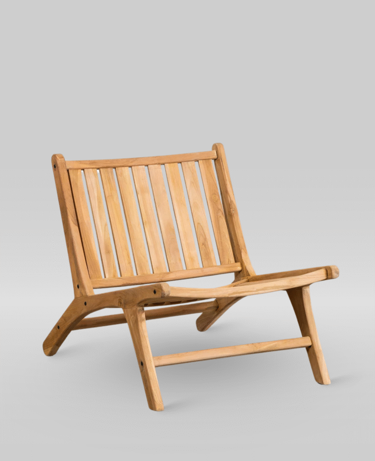Malz Lounge Chair - Jepara Real Teak Furniture Manufacture