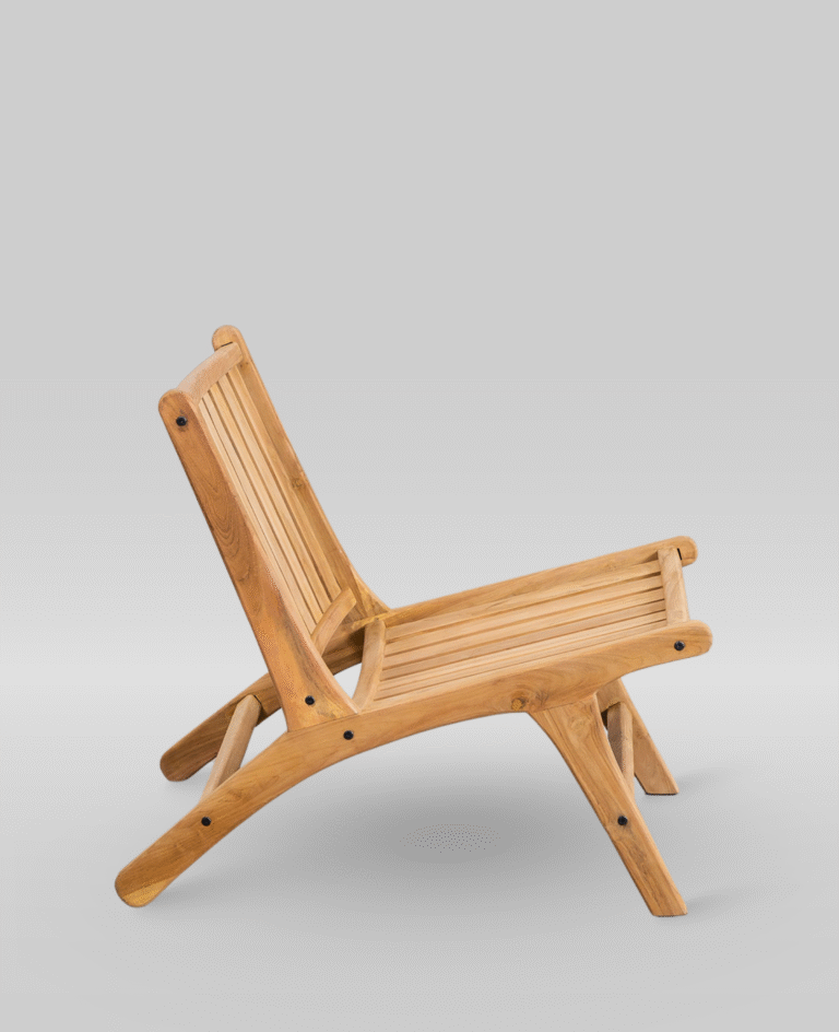 Malz Lounge Chair - Jepara Real Teak Furniture Manufacture