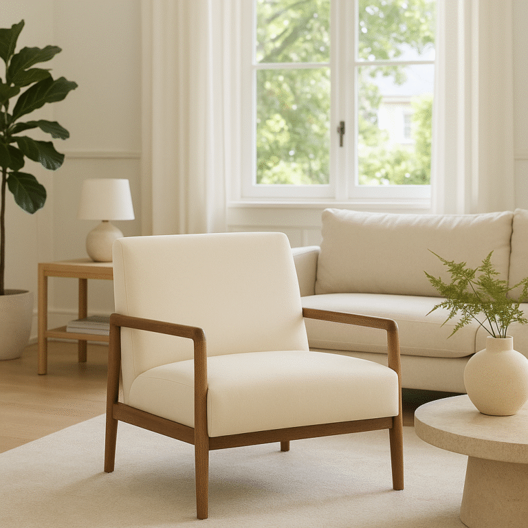 Melylani Lounge Chair - Jepara Real Teak Furniture Manufacture