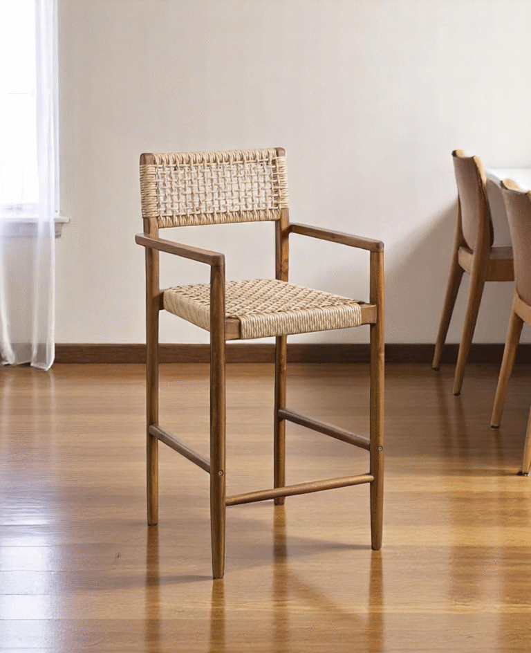 Bero Bar Stool - Jepara Real Teak Furniture Manufacture