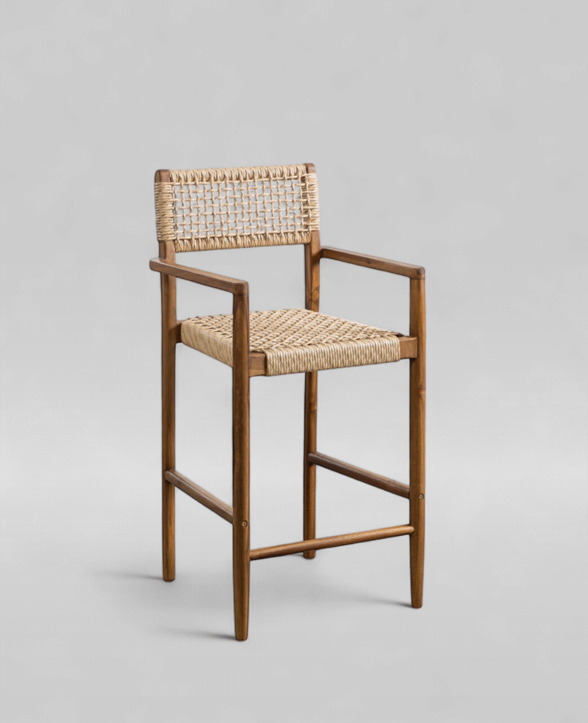 Bero Bar Stool - Jepara Real Teak Furniture Manufacture