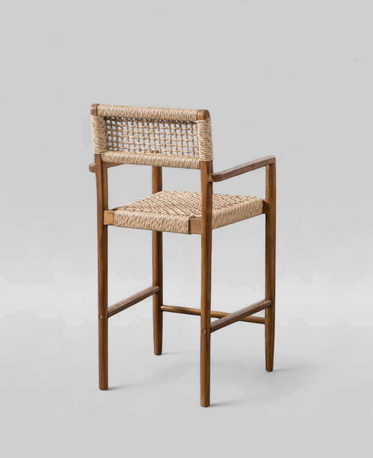 Bero Bar Stool - Jepara Real Teak Furniture Manufacture