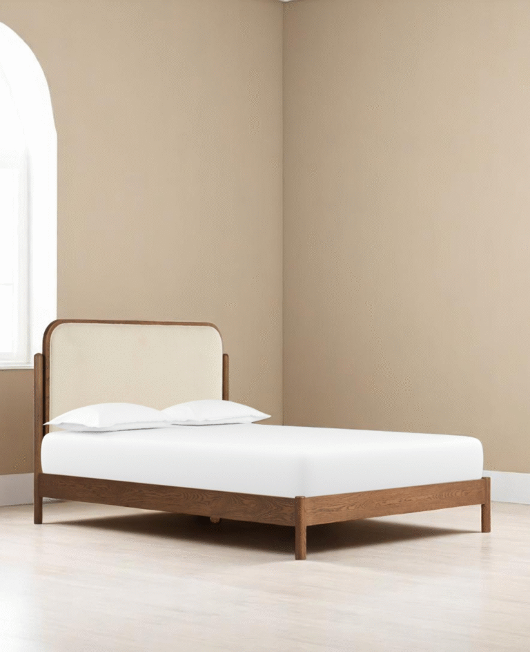 Carolin Bed Frame - Jepara Real Teak Furniture Manufacture