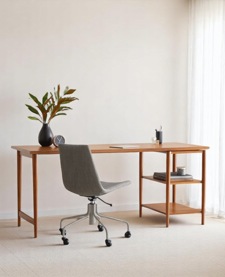 Dora Desk - Jepara Real Teak Furniture Manufacture