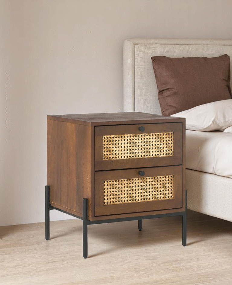 Vienna Nightstand - Jepara Real Teak Furniture Manufacture