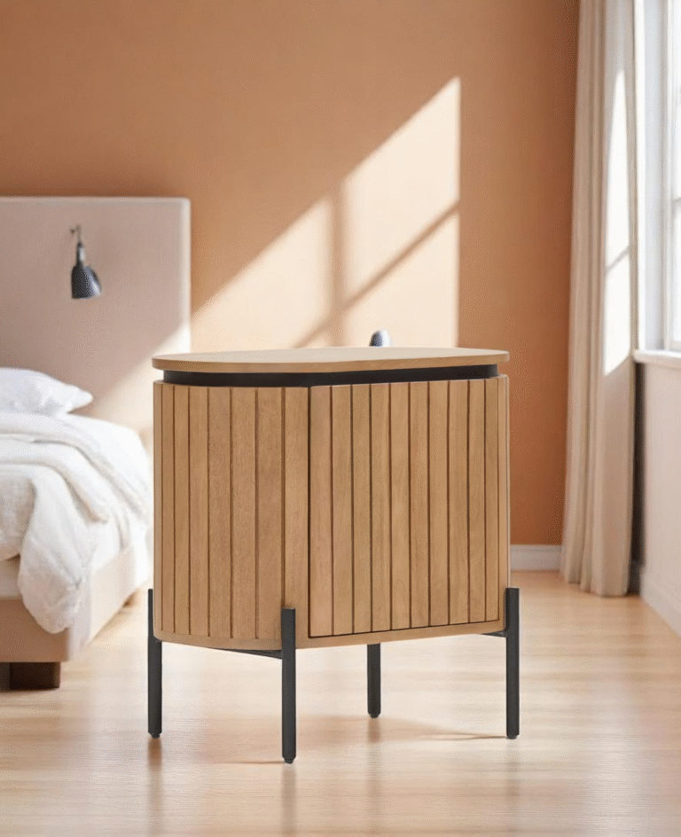 Cia Nightstand - Jepara Real Teak Furniture Manufacture