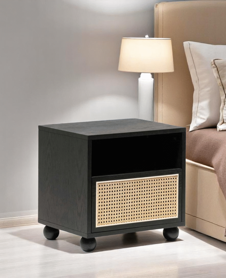 Haley Nightstand - Jepara Real Teak Furniture Manufacture