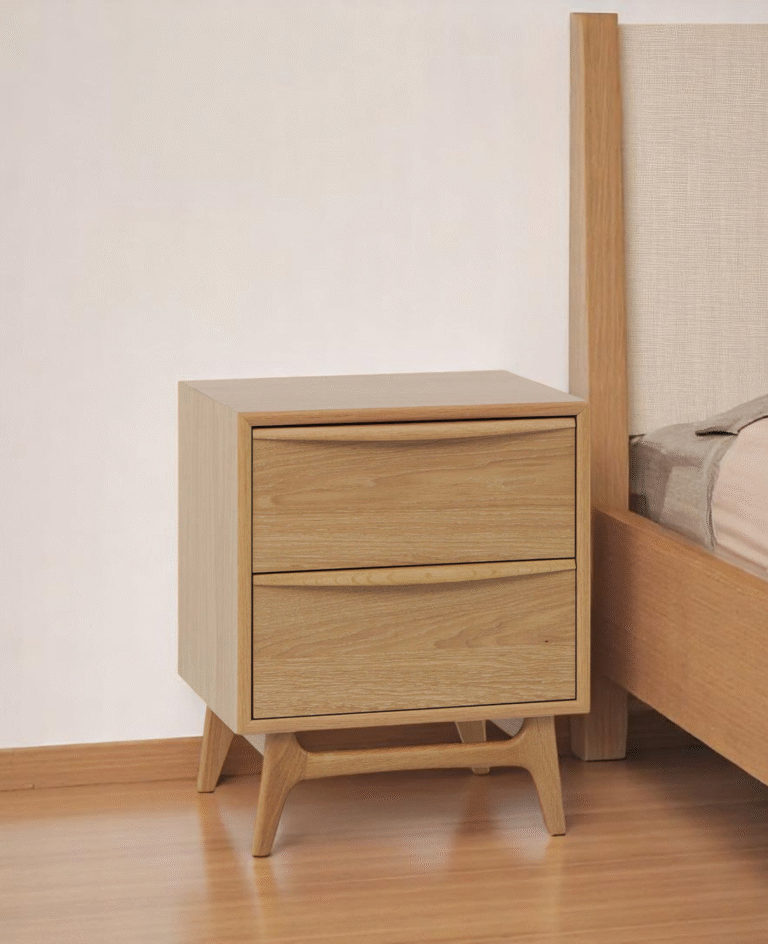 Bren Nightstand - Jepara Real Teak Furniture Manufacture