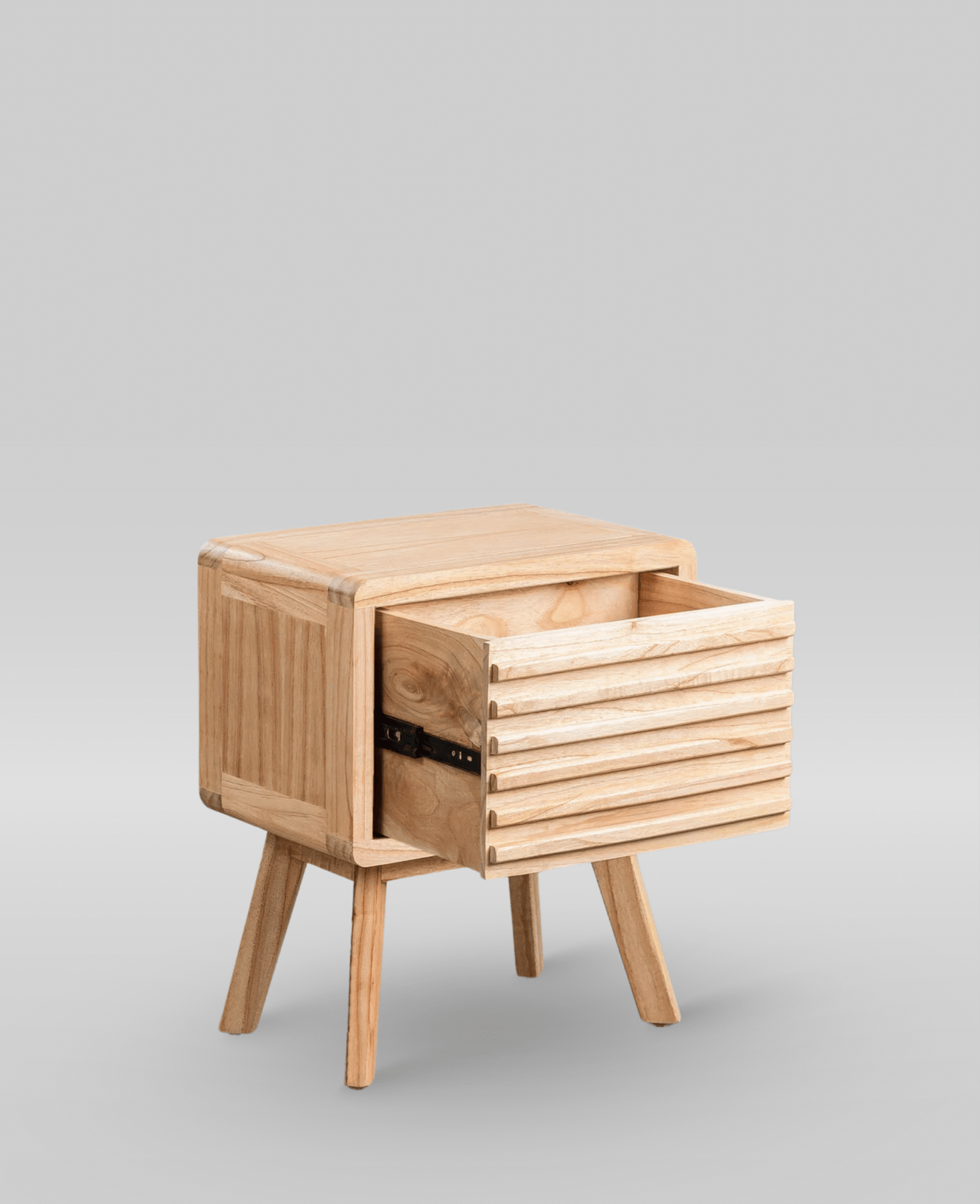 Deluna Nightstand - Jepara Real Teak Furniture Manufacture