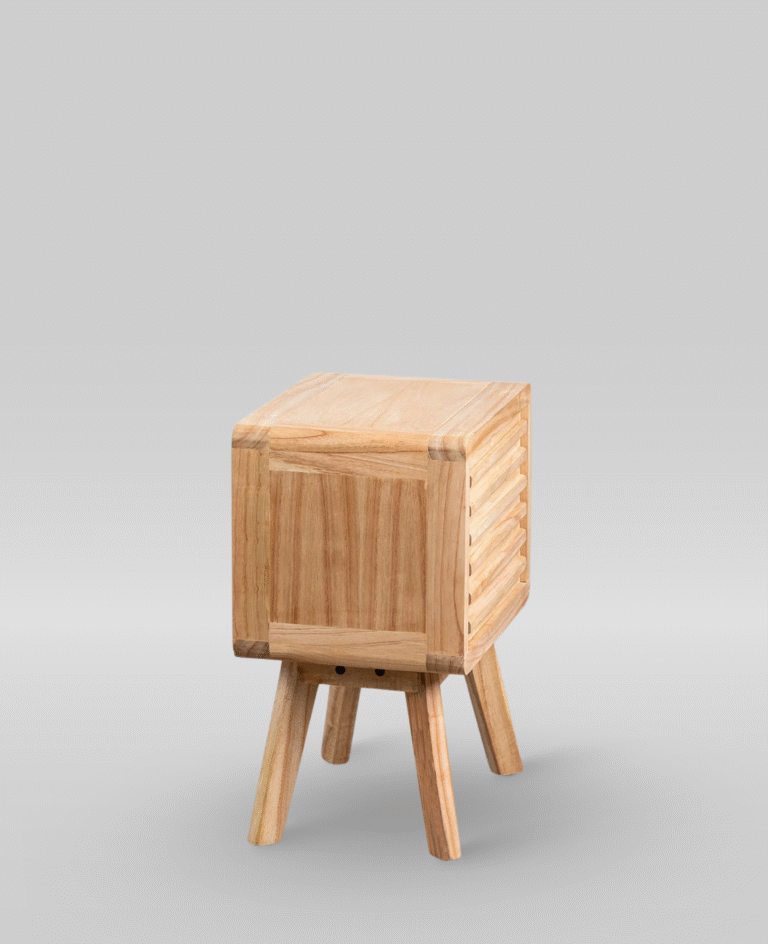 Deluna Nightstand - Jepara Real Teak Furniture Manufacture