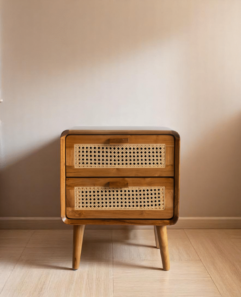 Brokuat Nightstand - Jepara Real Teak Furniture Manufacture