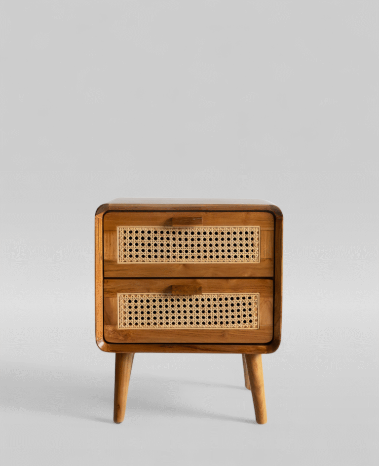 Brokuat Nightstand - Jepara Real Teak Furniture Manufacture