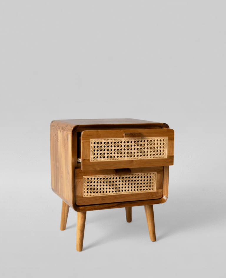 Brokuat Nightstand - Jepara Real Teak Furniture Manufacture