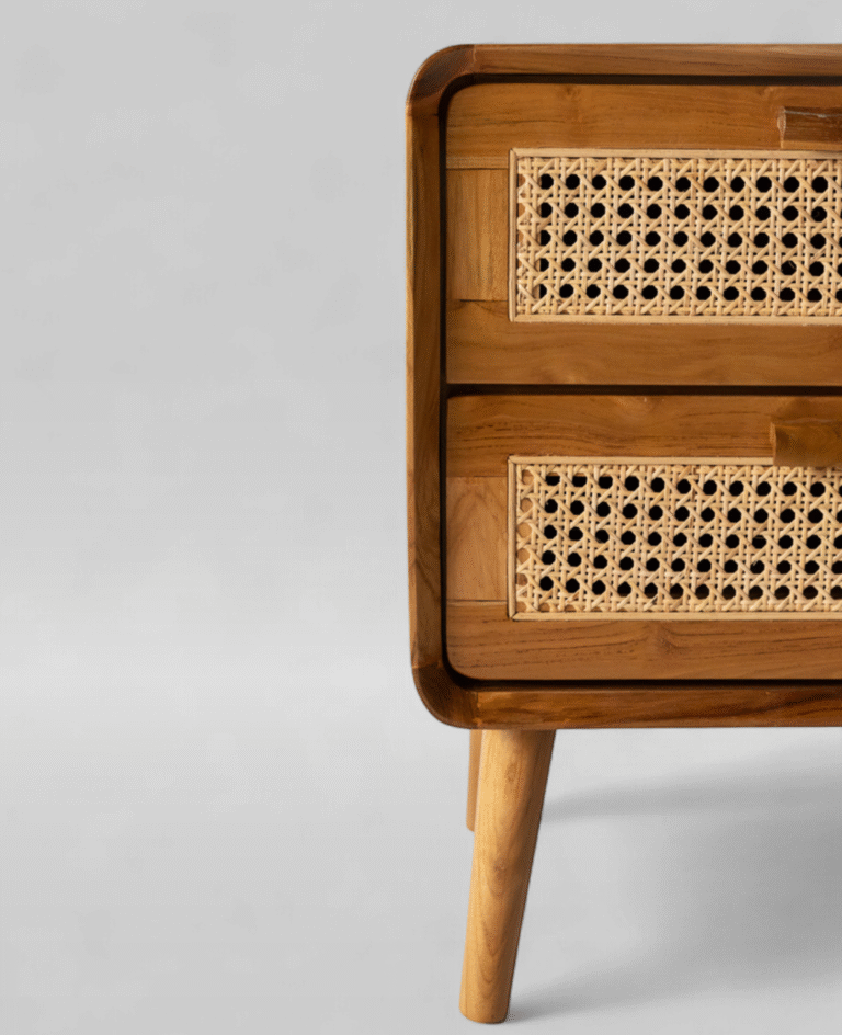 Brokuat Nightstand - Jepara Real Teak Furniture Manufacture