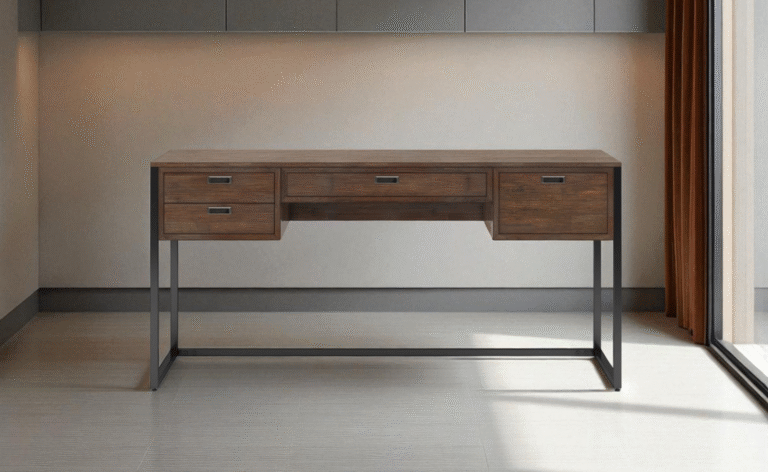 Caca Desk - Jepara Real Teak Furniture Manufacture