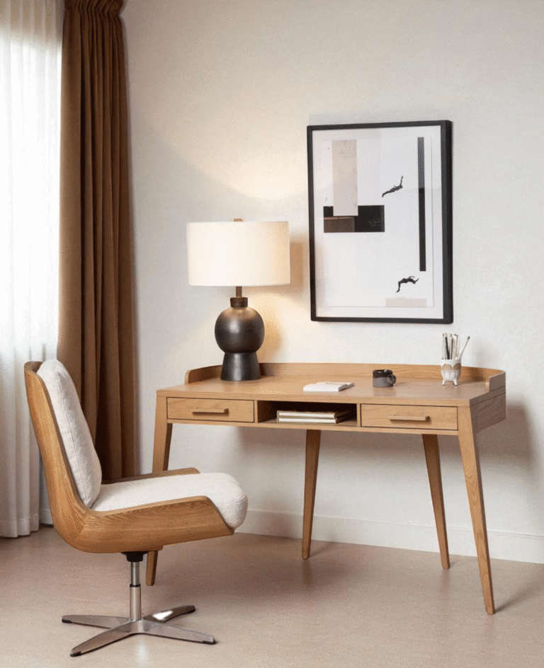 Diana Desk - Jepara Real Teak Furniture Manufacture