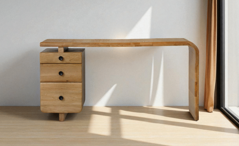 Dima Desk - Jepara Real Teak Furniture Manufacture