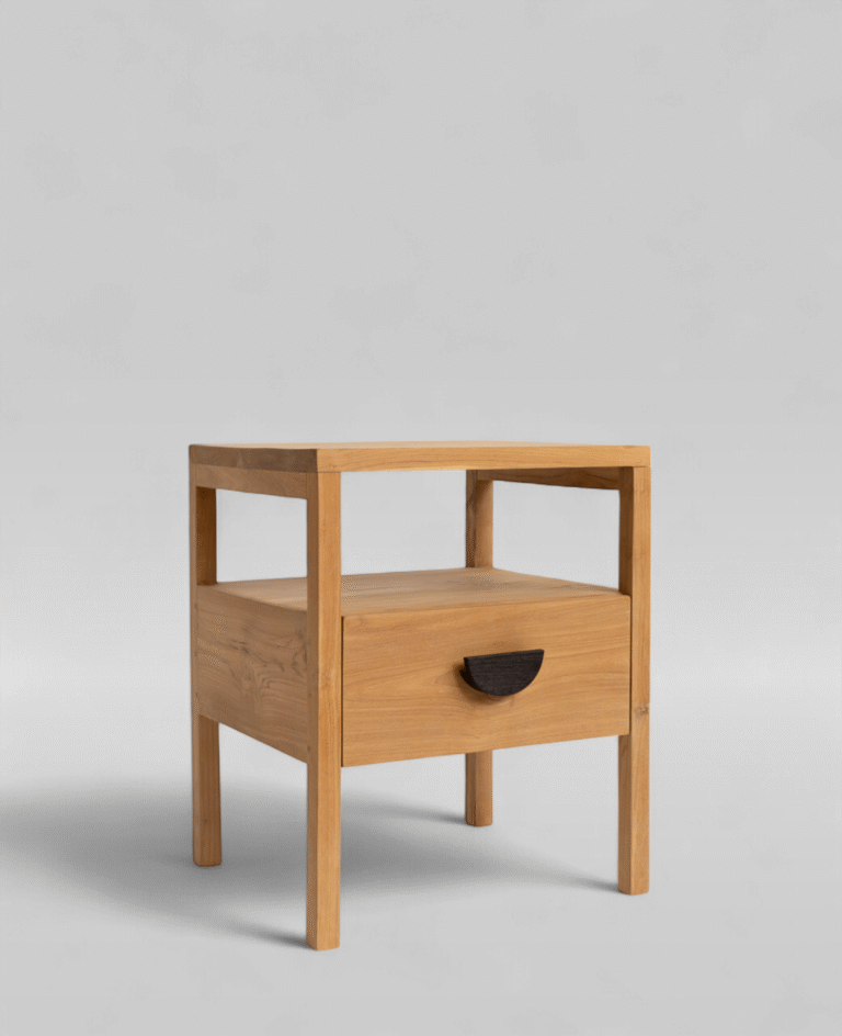 Elzio Nightstand - Jepara Real Teak Furniture Manufacture