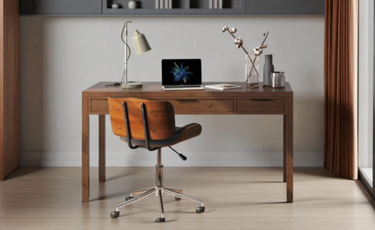 Hallan Desk - Jepara Real Teak Furniture Manufacture