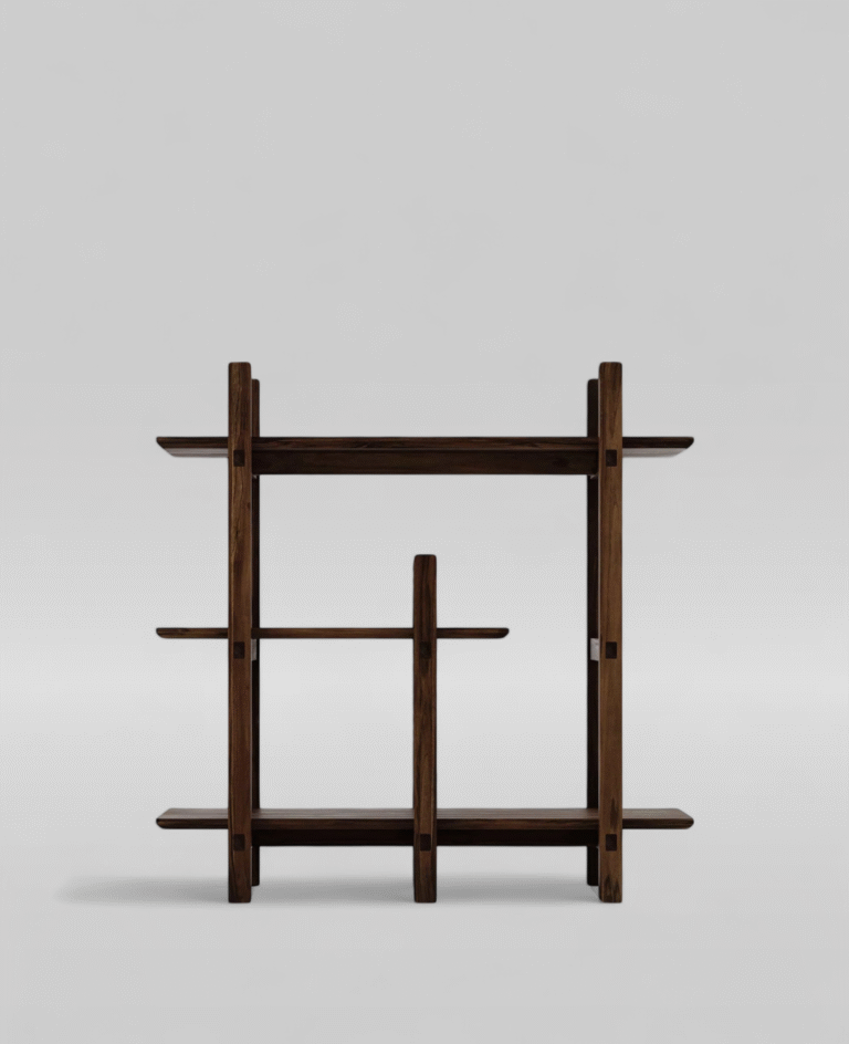 Katana Bookshelf - Jepara Real Teak Furniture Manufacture