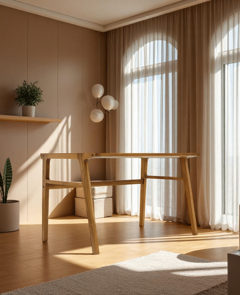 Kenta Desk - Jepara Real Teak Furniture Manufacture