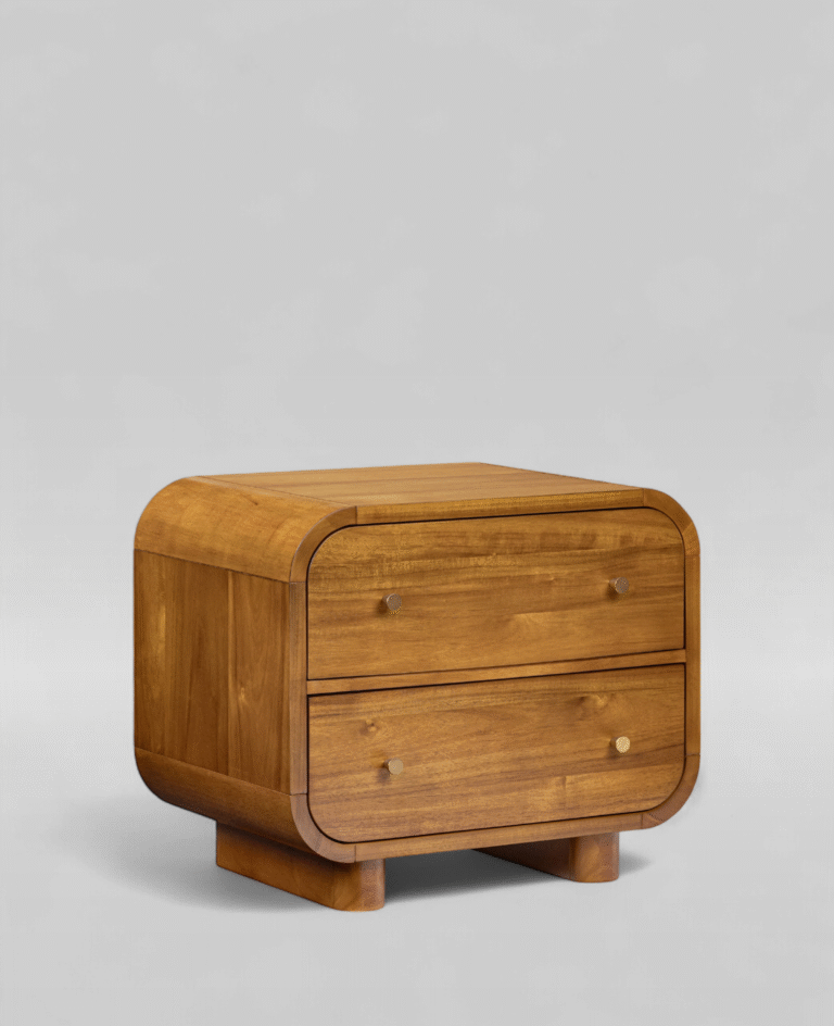 Khia Nightstand - Jepara Real Teak Furniture Manufacture