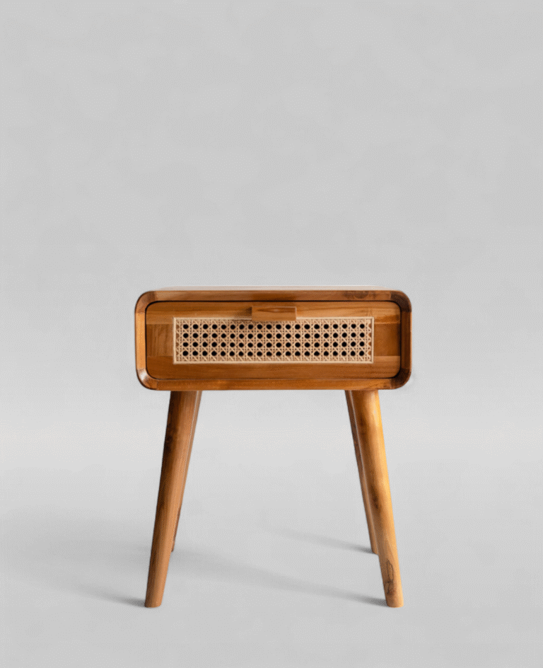 Rotang Nightstand - Jepara Real Teak Furniture Manufacture