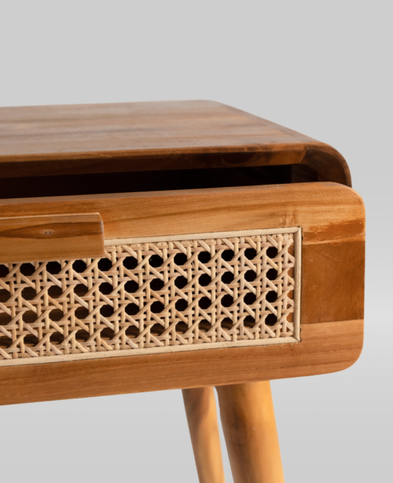 Rotang Nightstand - Jepara Real Teak Furniture Manufacture