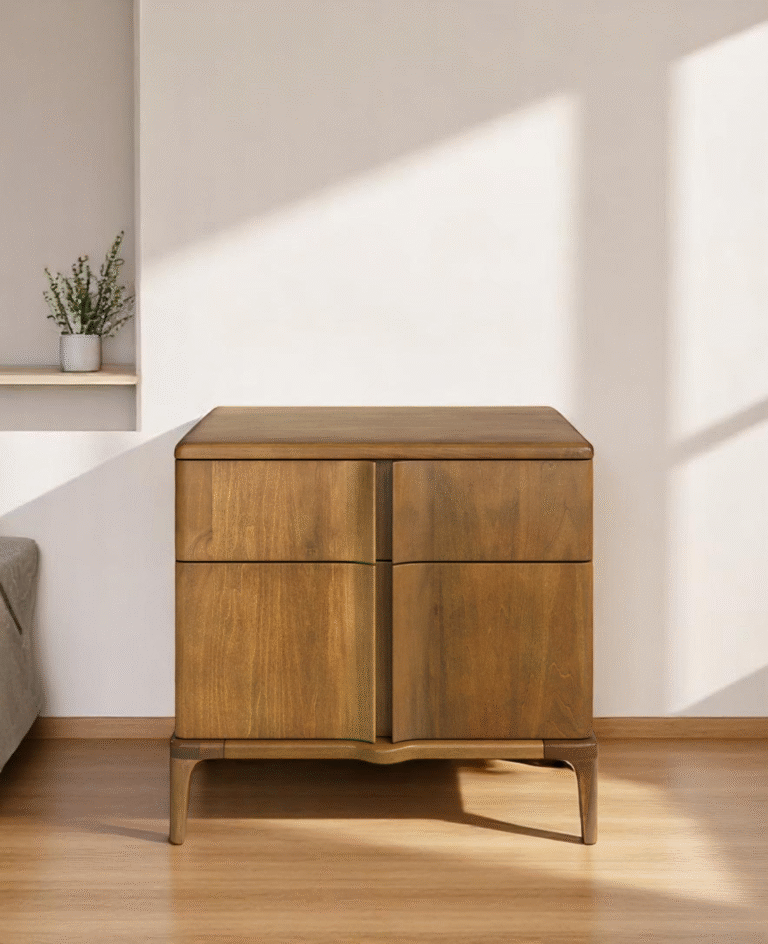 Trone Nightstand - Jepara Real Teak Furniture Manufacture