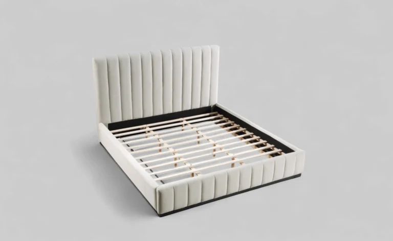 Cris Bed Frame - Jepara Real Teak Furniture Manufacture