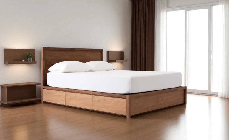 Marcel Bed Frame - Jepara Real Teak Furniture Manufacture