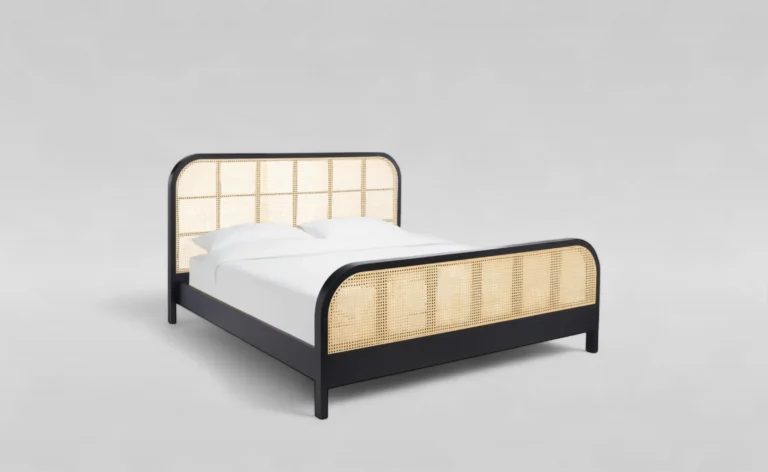 Vette Woven Bed Frame - Jepara Real Teak Furniture Manufacture