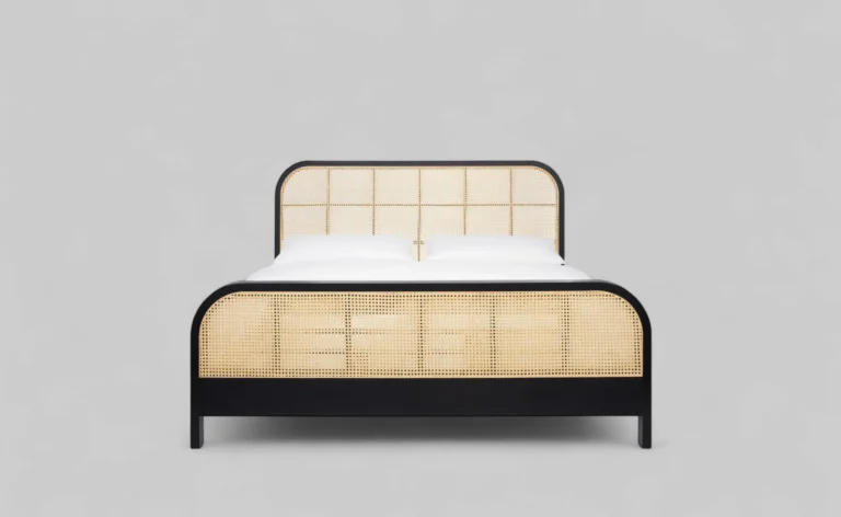 Vette Woven Bed Frame - Jepara Real Teak Furniture Manufacture